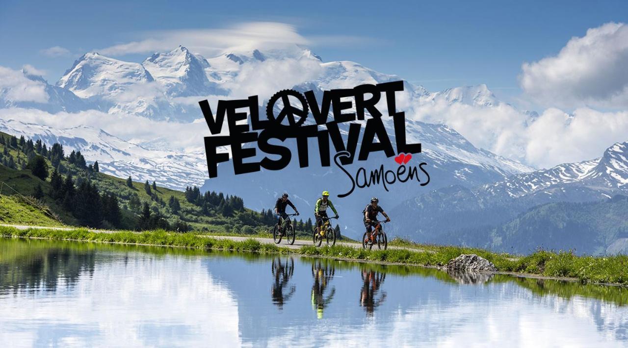 Logis Hotel Gai Soleil Samoens Bagian luar foto