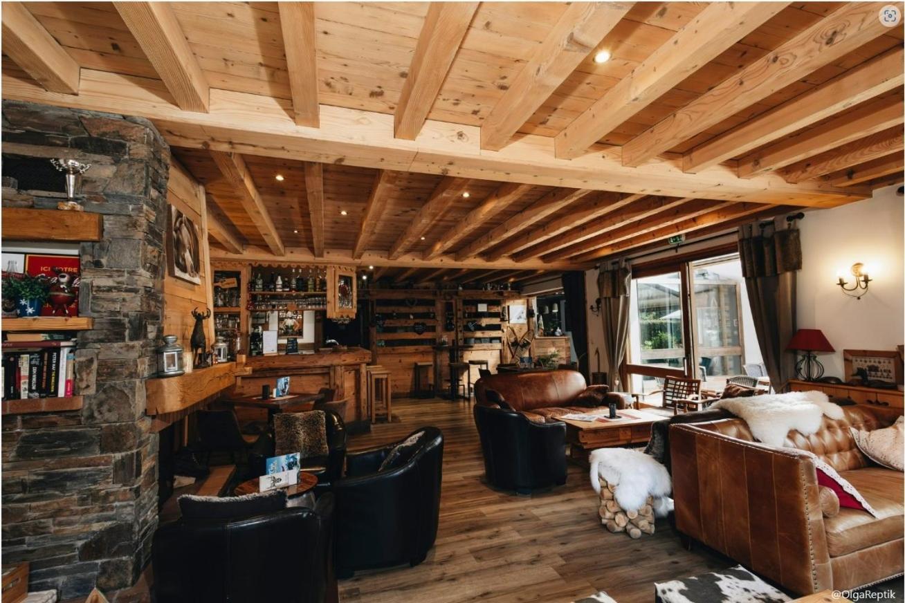 Logis Hotel Gai Soleil Samoens Bagian luar foto